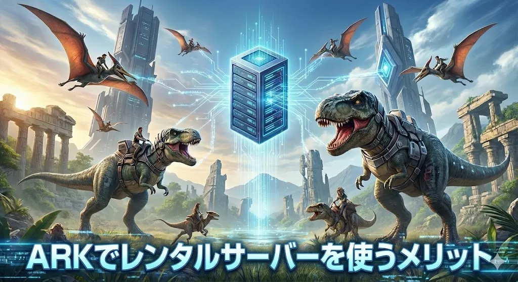 ARKでレンタルサーバーを使うメリット